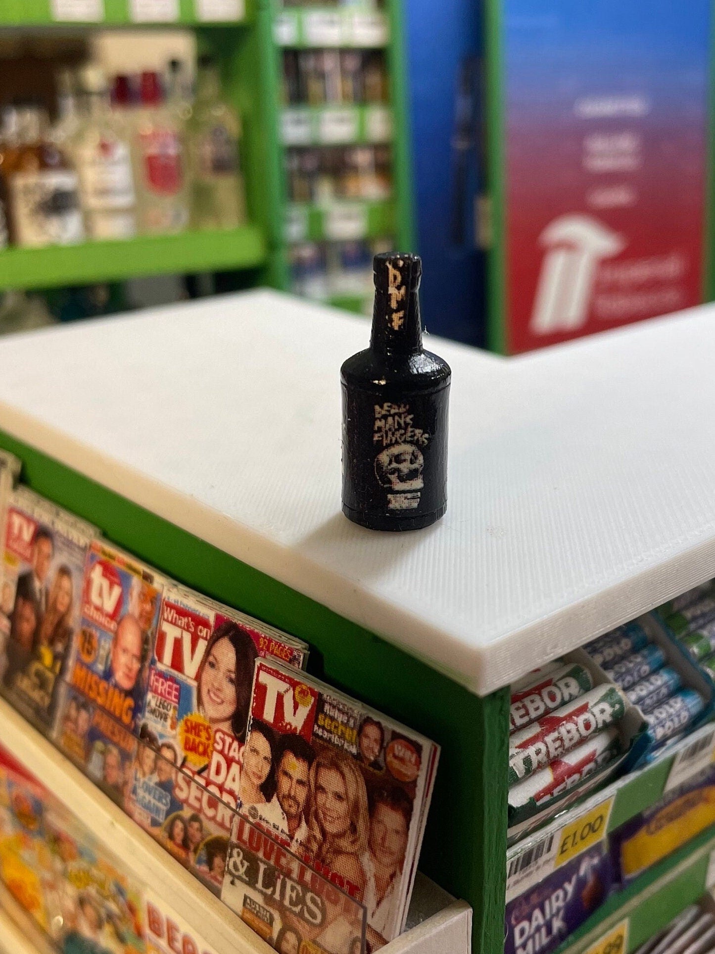 1:12 dead man rum bottle