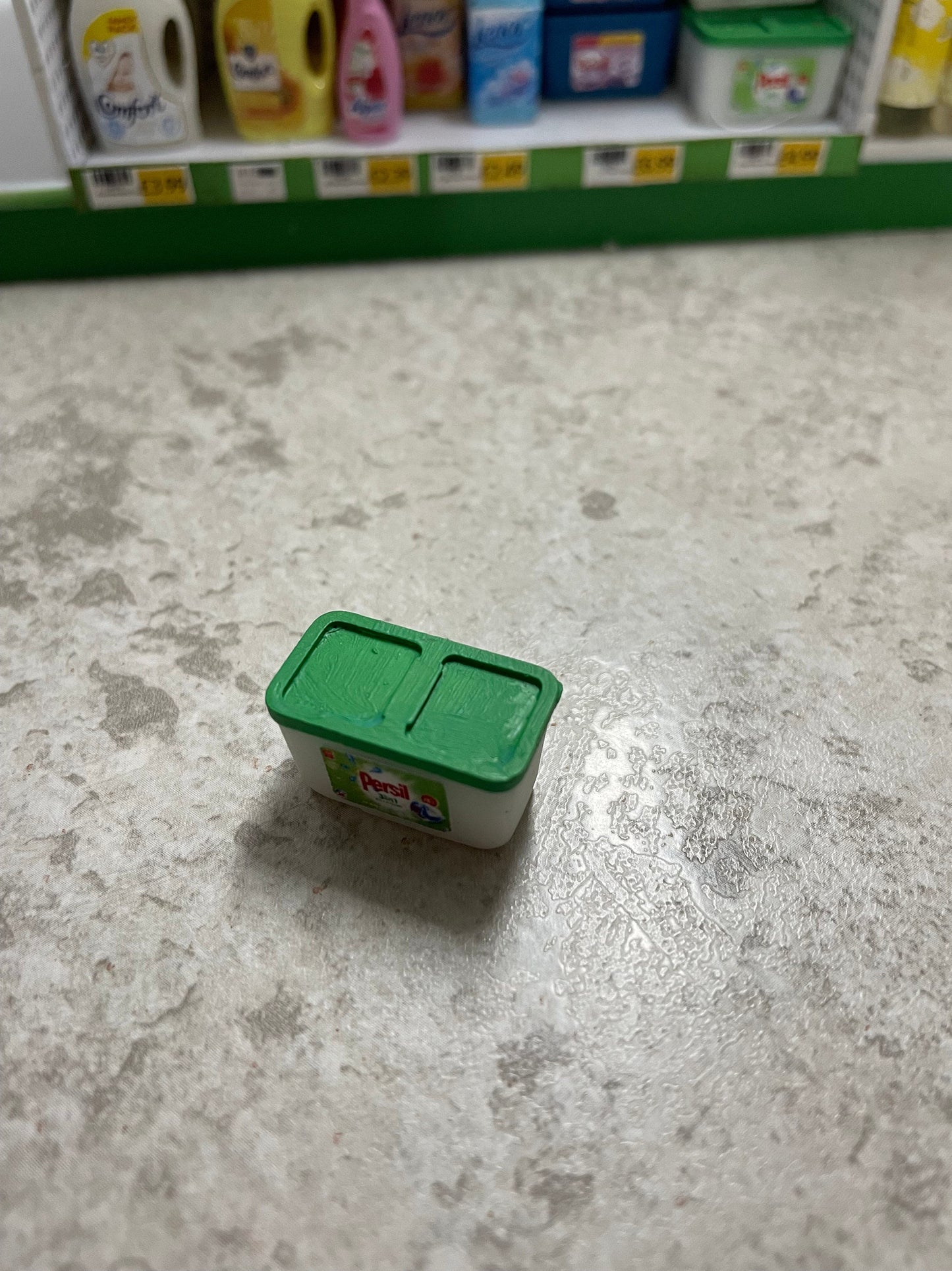 1:12 laundry pod box persil,bold,ariel,Surf