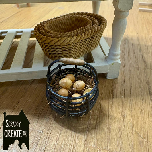 Eggs in basket