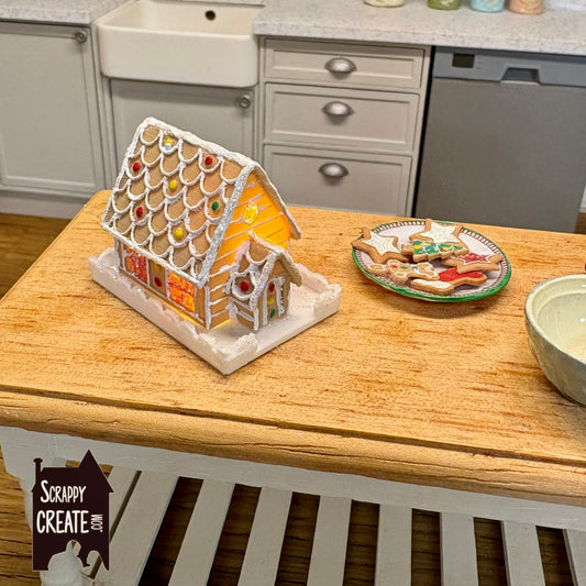 Light up Gingerbread House