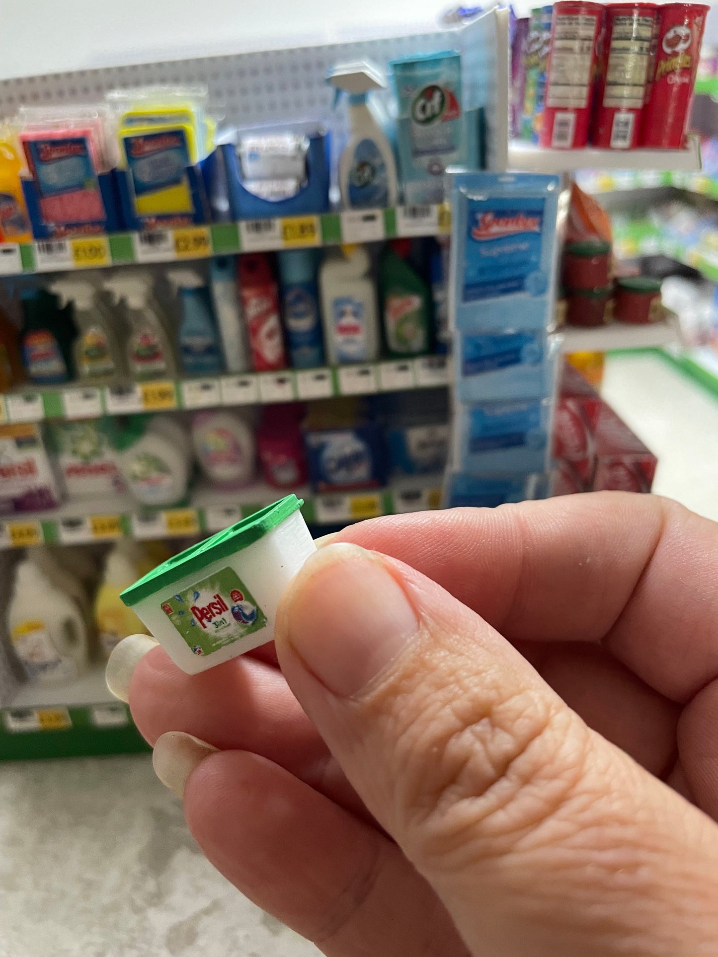 1:12 laundry pod box persil,bold,ariel,Surf